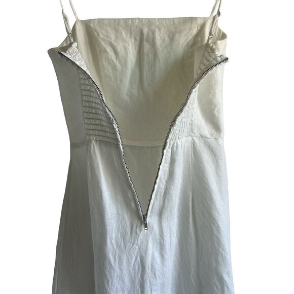 Reformation White Midi Dress - Picture 6 of 8